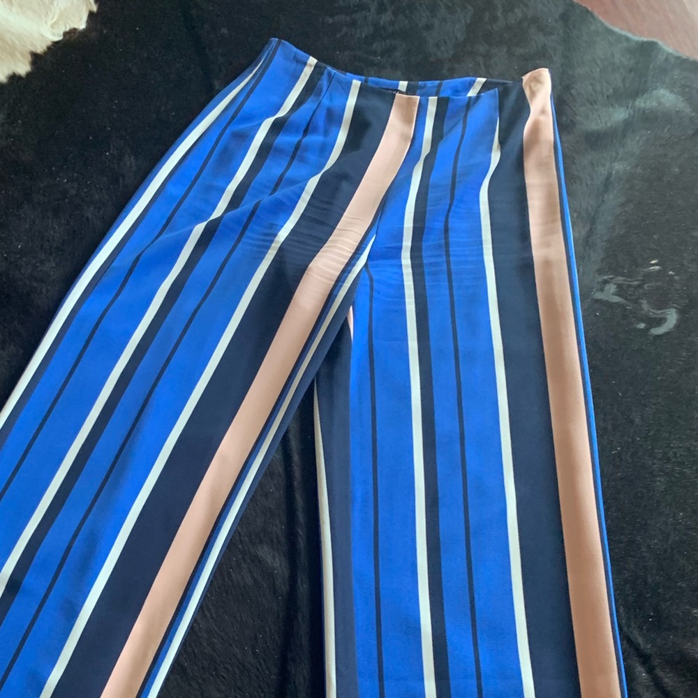Romeo&Juliet multi strip wide leg pants
